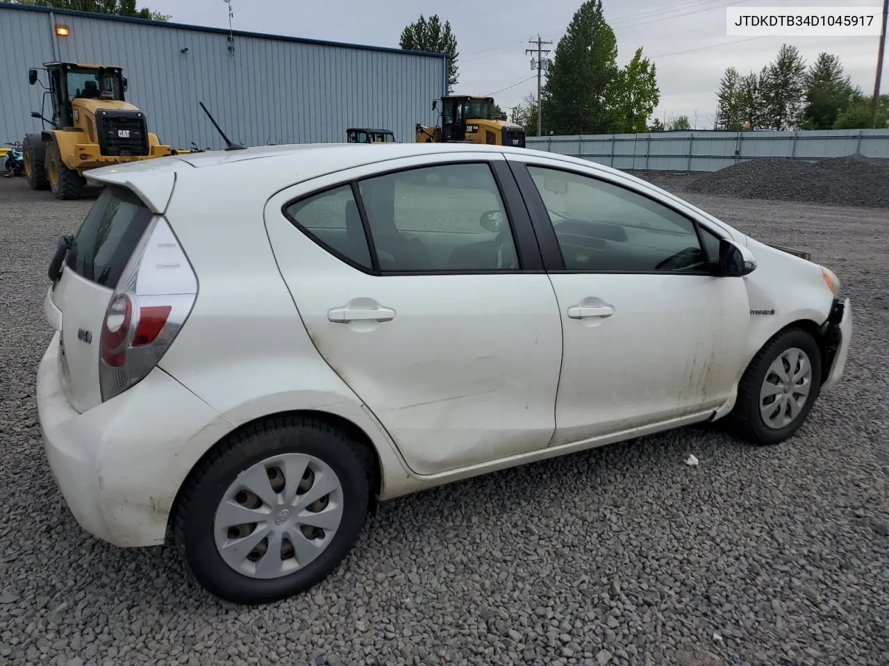 2013 Toyota Prius C VIN: JTDKDTB34D1045917 Lot: 45229844