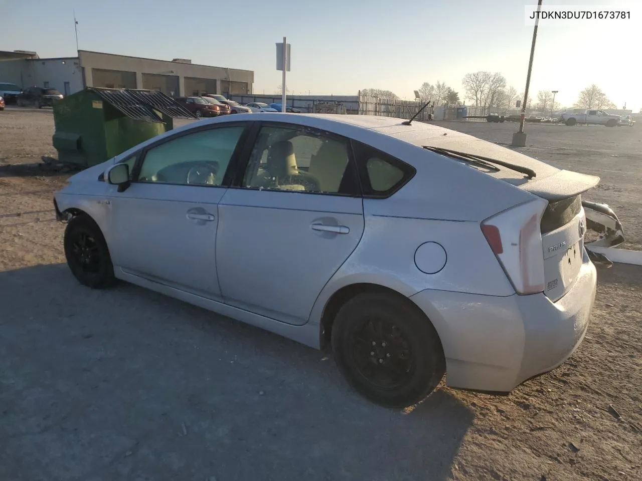 2013 Toyota Prius VIN: JTDKN3DU7D1673781 Lot: 48554674