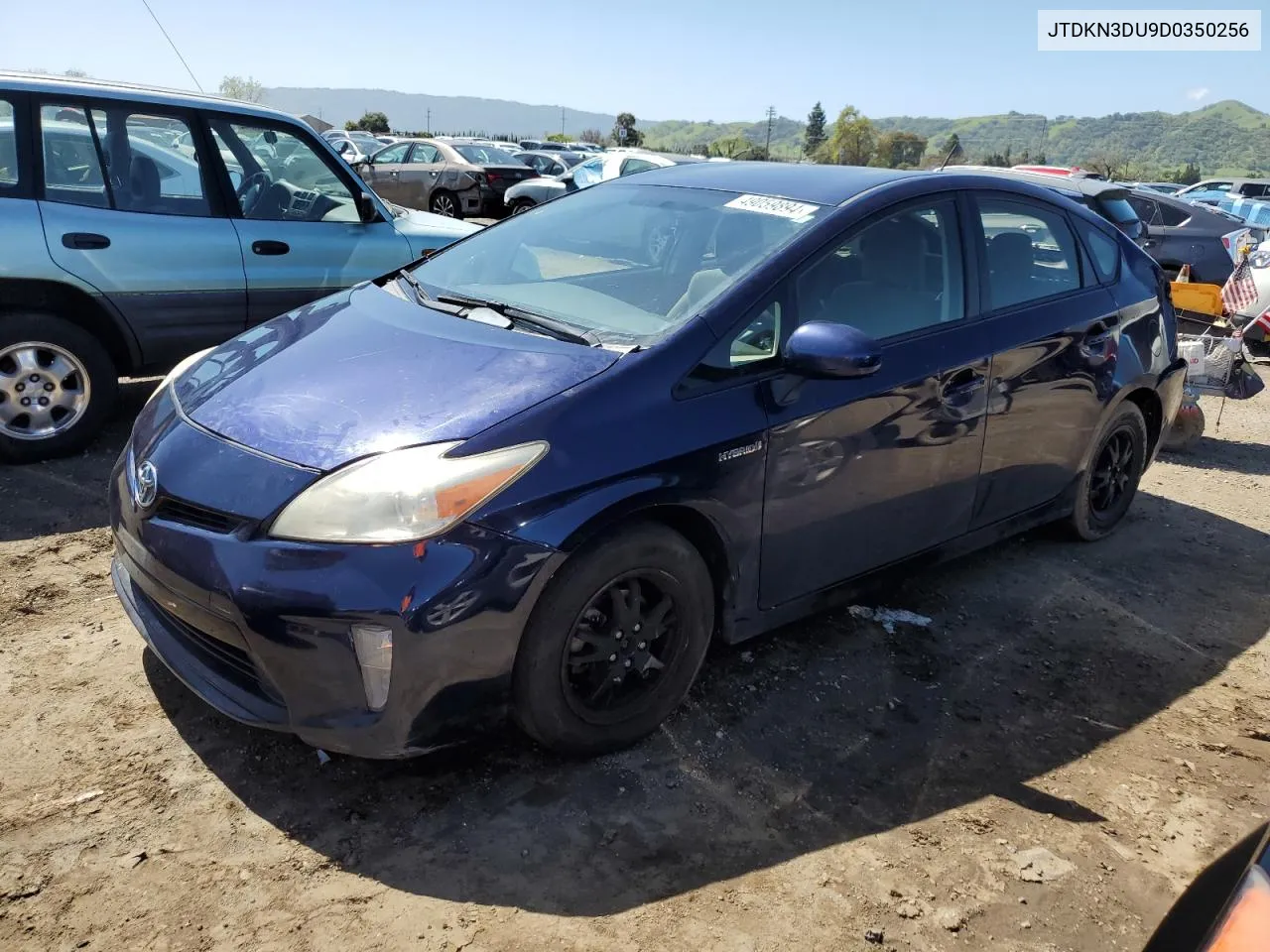 2013 Toyota Prius VIN: JTDKN3DU9D0350256 Lot: 49059894