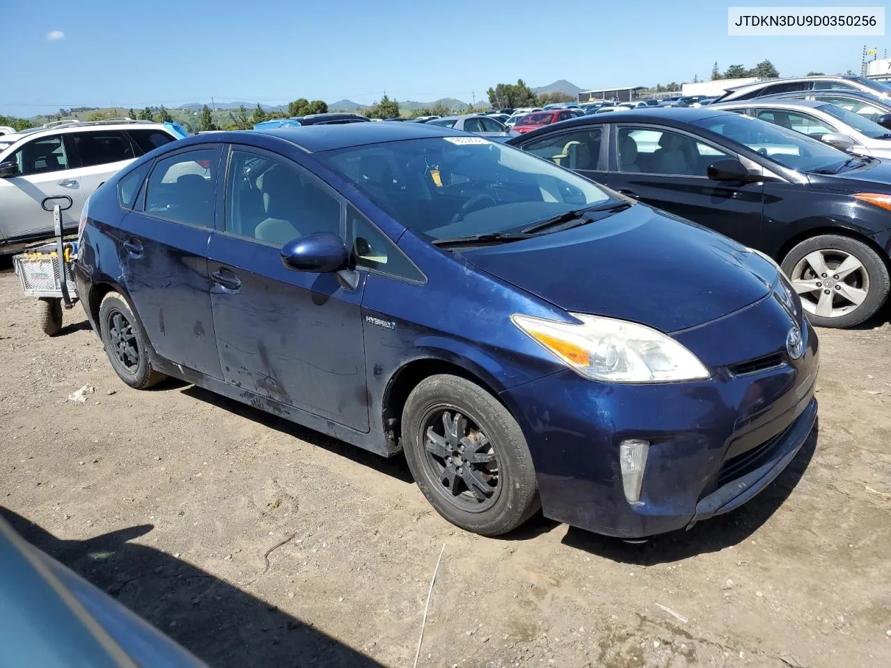 2013 Toyota Prius VIN: JTDKN3DU9D0350256 Lot: 49059894