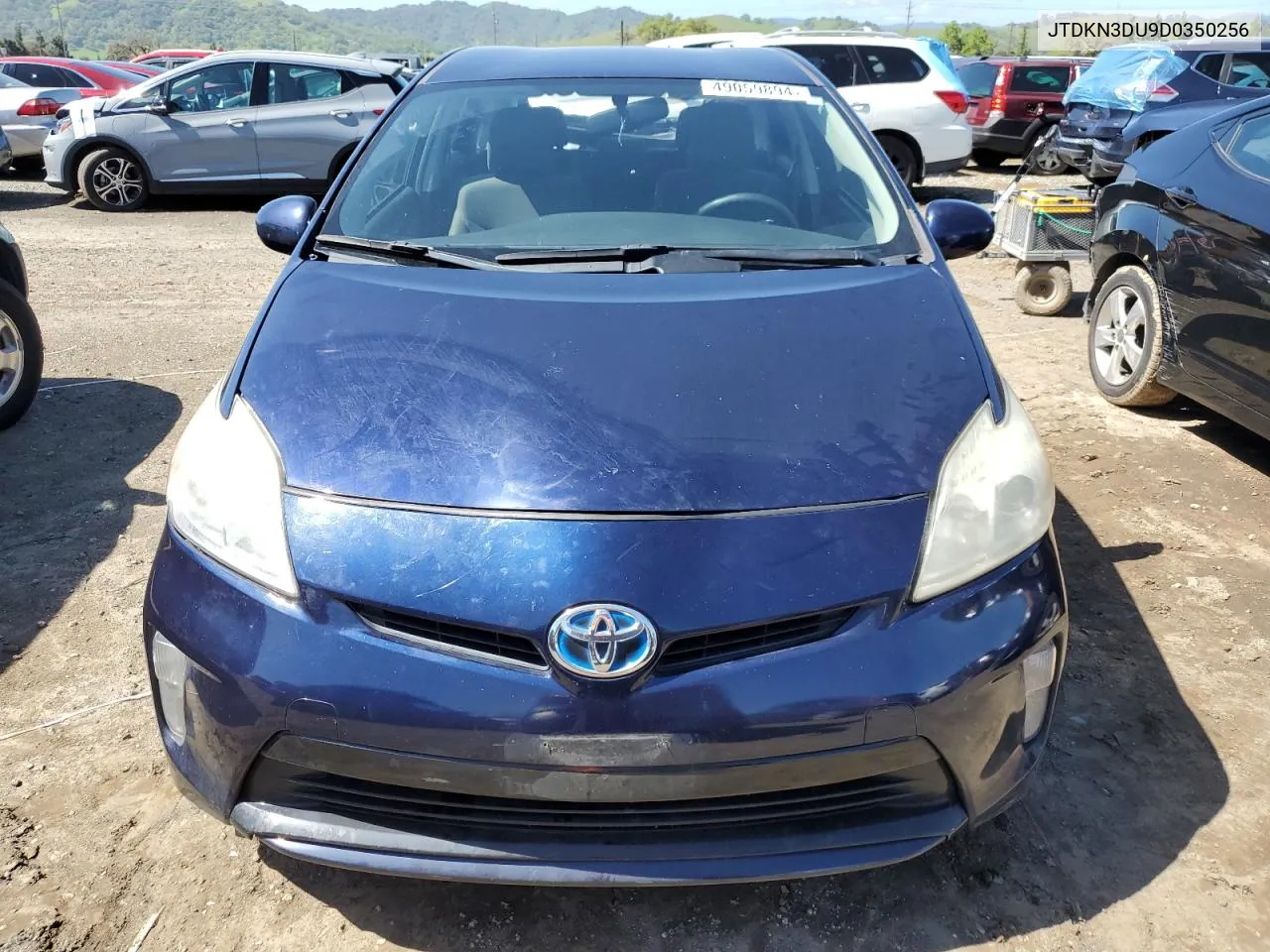 2013 Toyota Prius VIN: JTDKN3DU9D0350256 Lot: 49059894