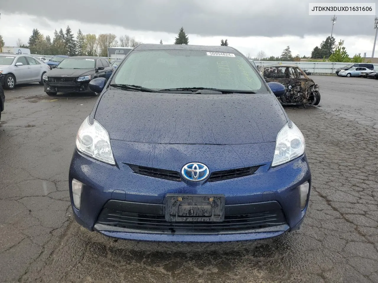 2013 Toyota Prius VIN: JTDKN3DUXD1631606 Lot: 50994824