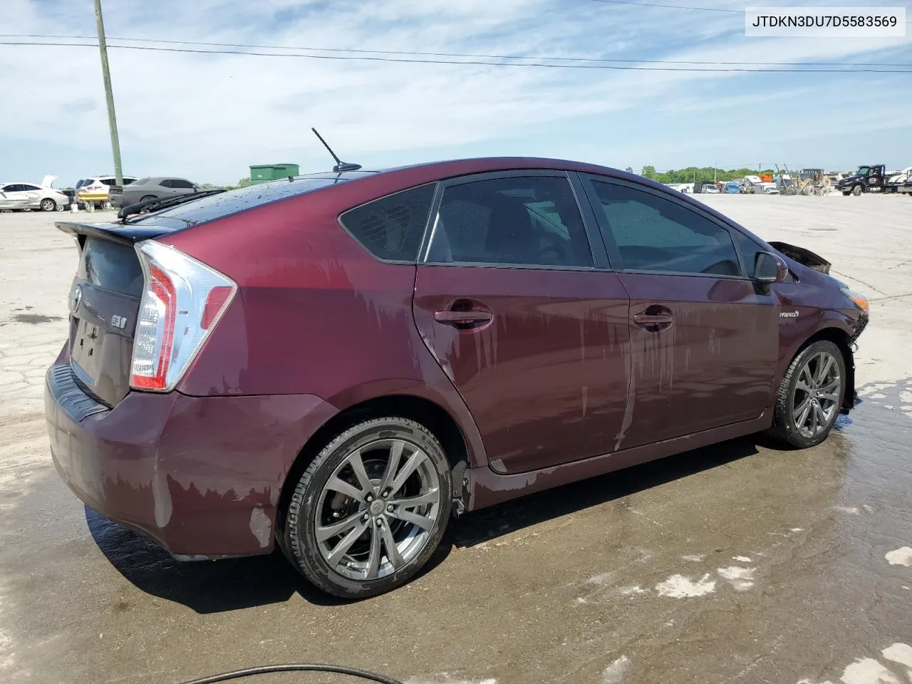 2013 Toyota Prius VIN: JTDKN3DU7D5583569 Lot: 52044554