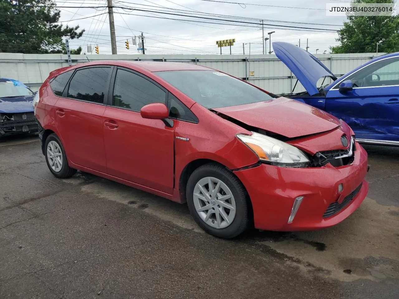 2013 Toyota Prius V VIN: JTDZN3EU4D3276014 Lot: 53350424