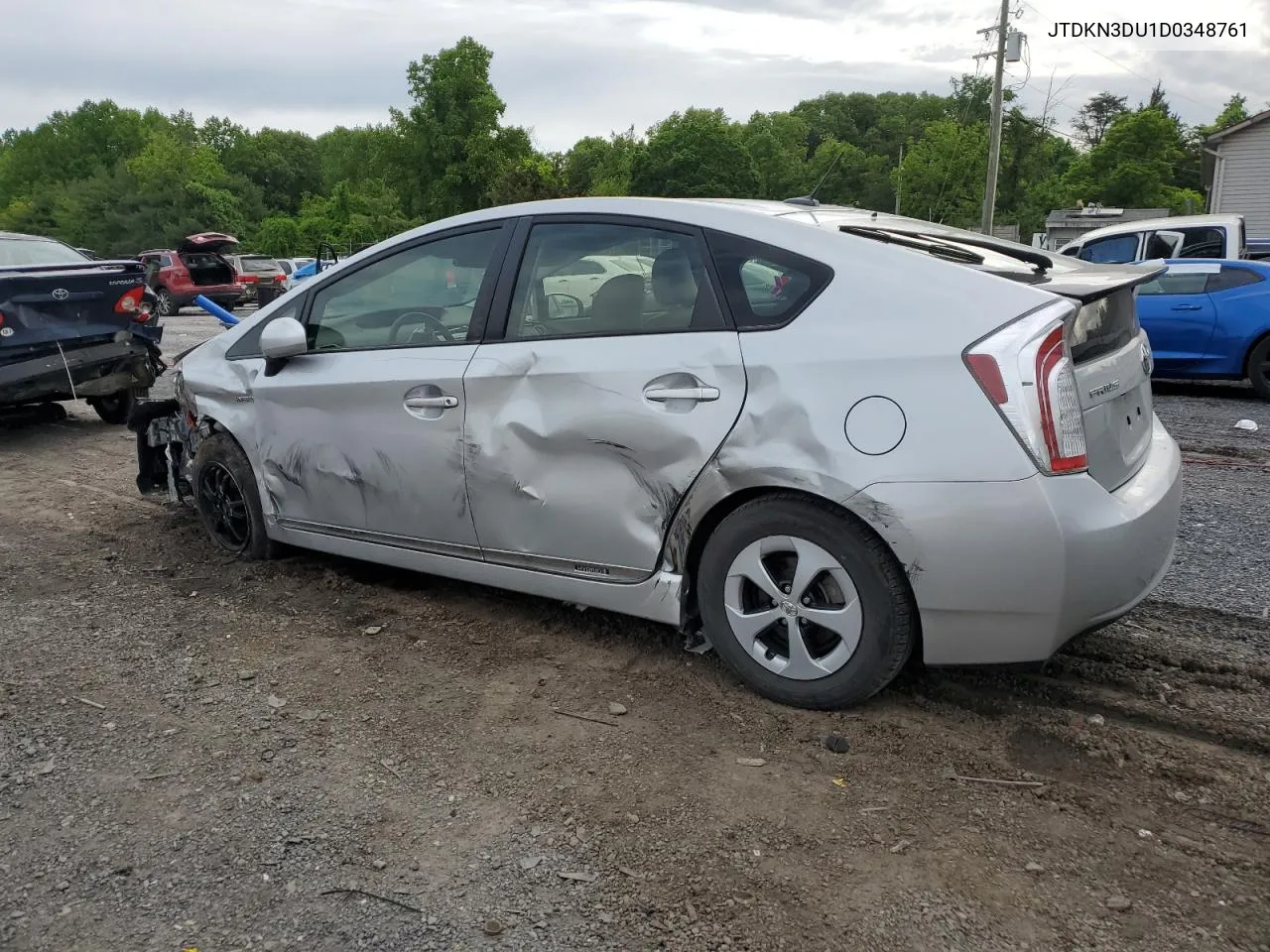 2013 Toyota Prius VIN: JTDKN3DU1D0348761 Lot: 54253684