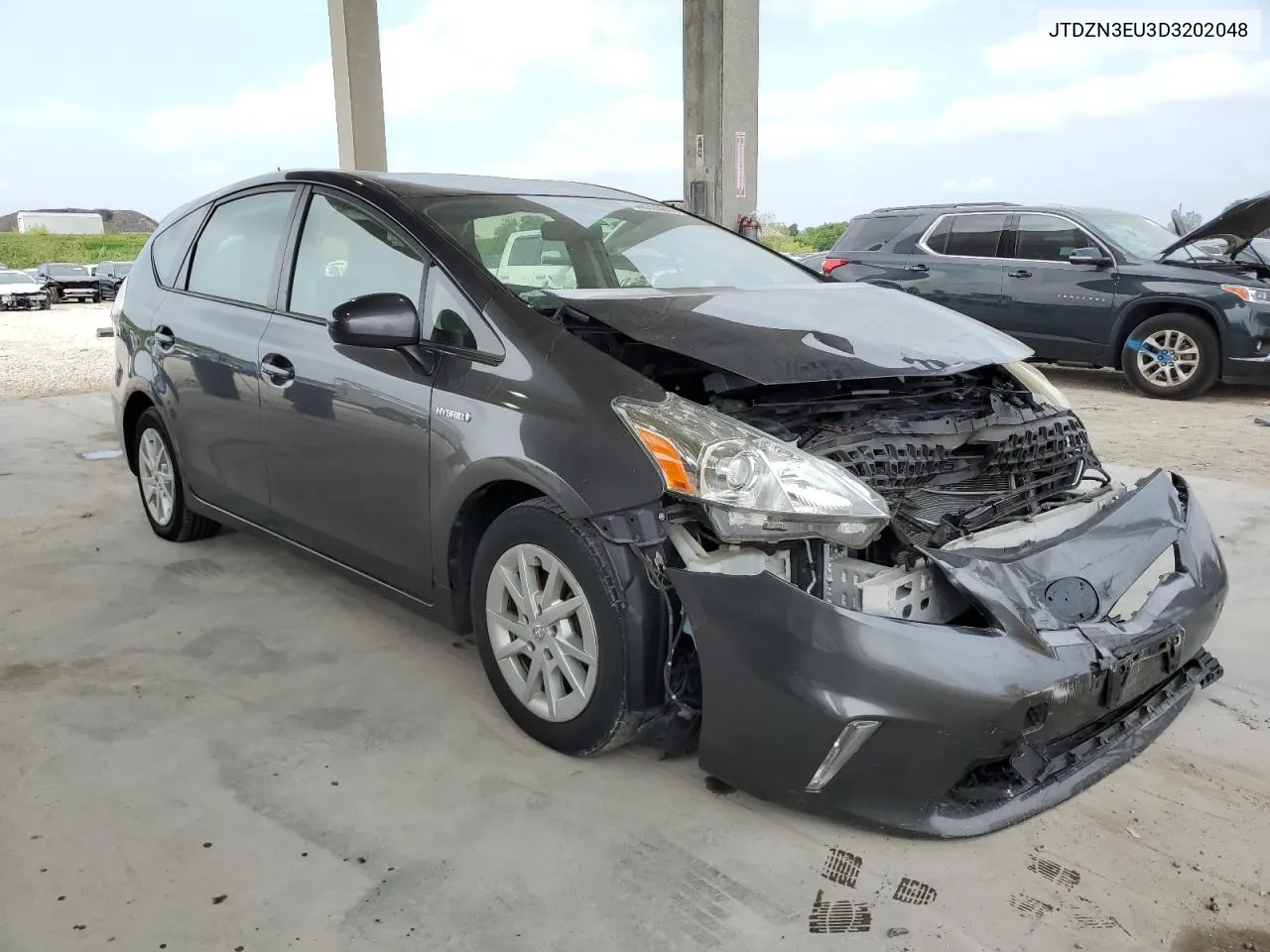 2013 Toyota Prius V VIN: JTDZN3EU3D3202048 Lot: 54830384