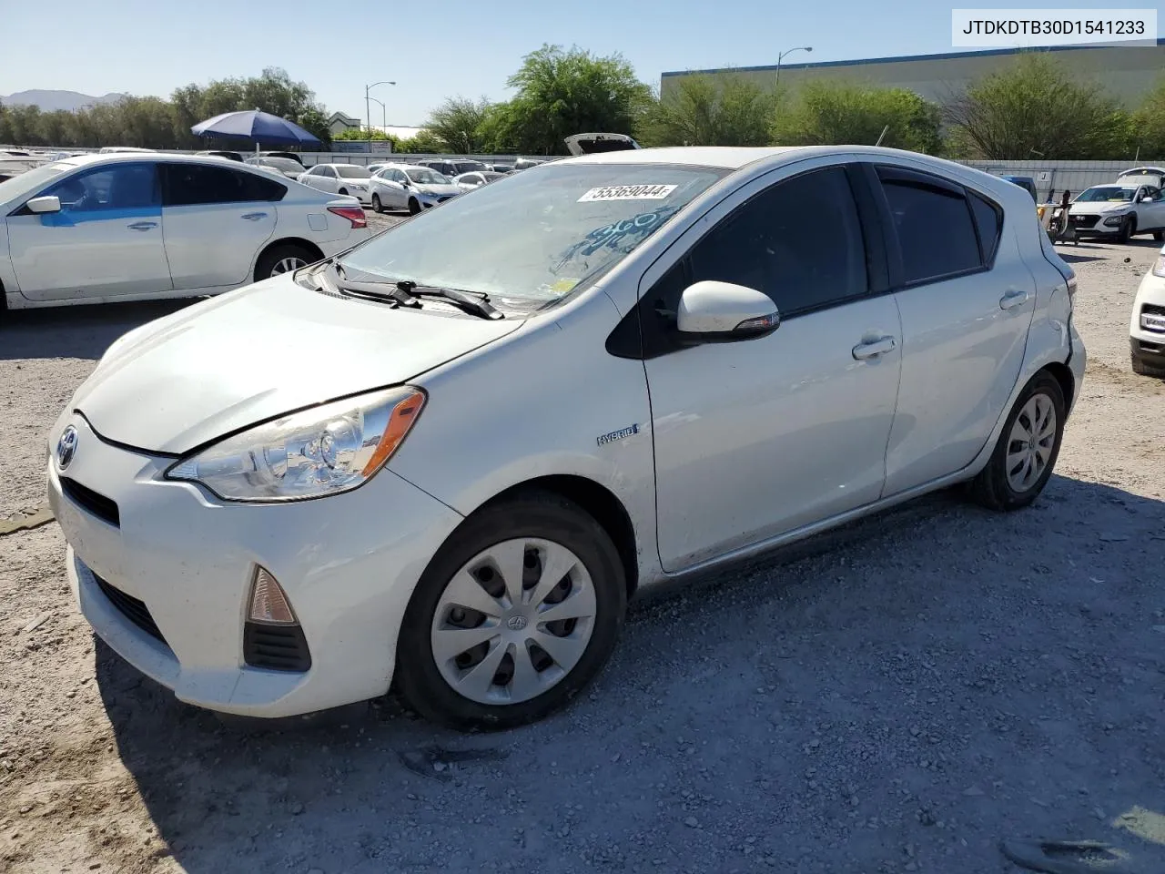 2013 Toyota Prius C VIN: JTDKDTB30D1541233 Lot: 55369044