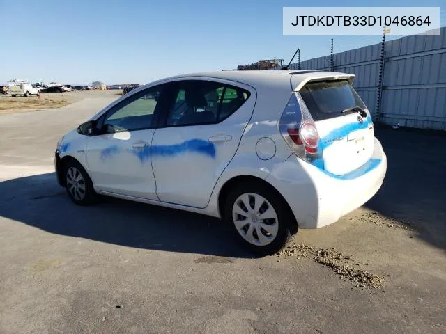 JTDKDTB33D1046864 2013 Toyota Prius C