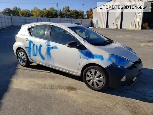 JTDKDTB33D1046864 2013 Toyota Prius C