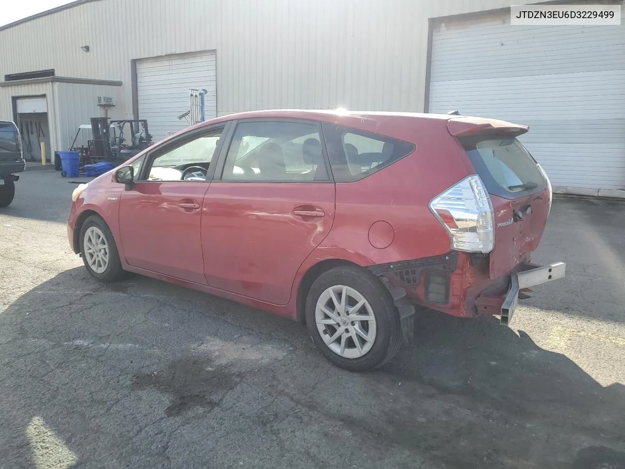 2013 Toyota Prius V VIN: JTDZN3EU6D3229499 Lot: 58279114