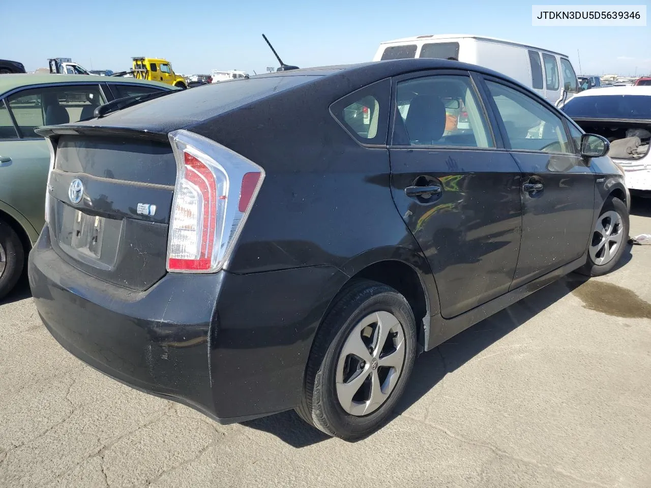 2013 Toyota Prius VIN: JTDKN3DU5D5639346 Lot: 58719004