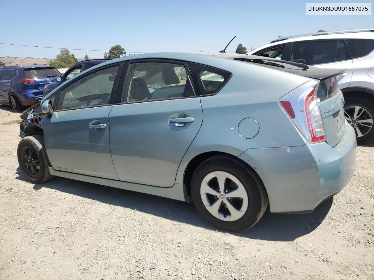 2013 Toyota Prius VIN: JTDKN3DU9D1667075 Lot: 58912704