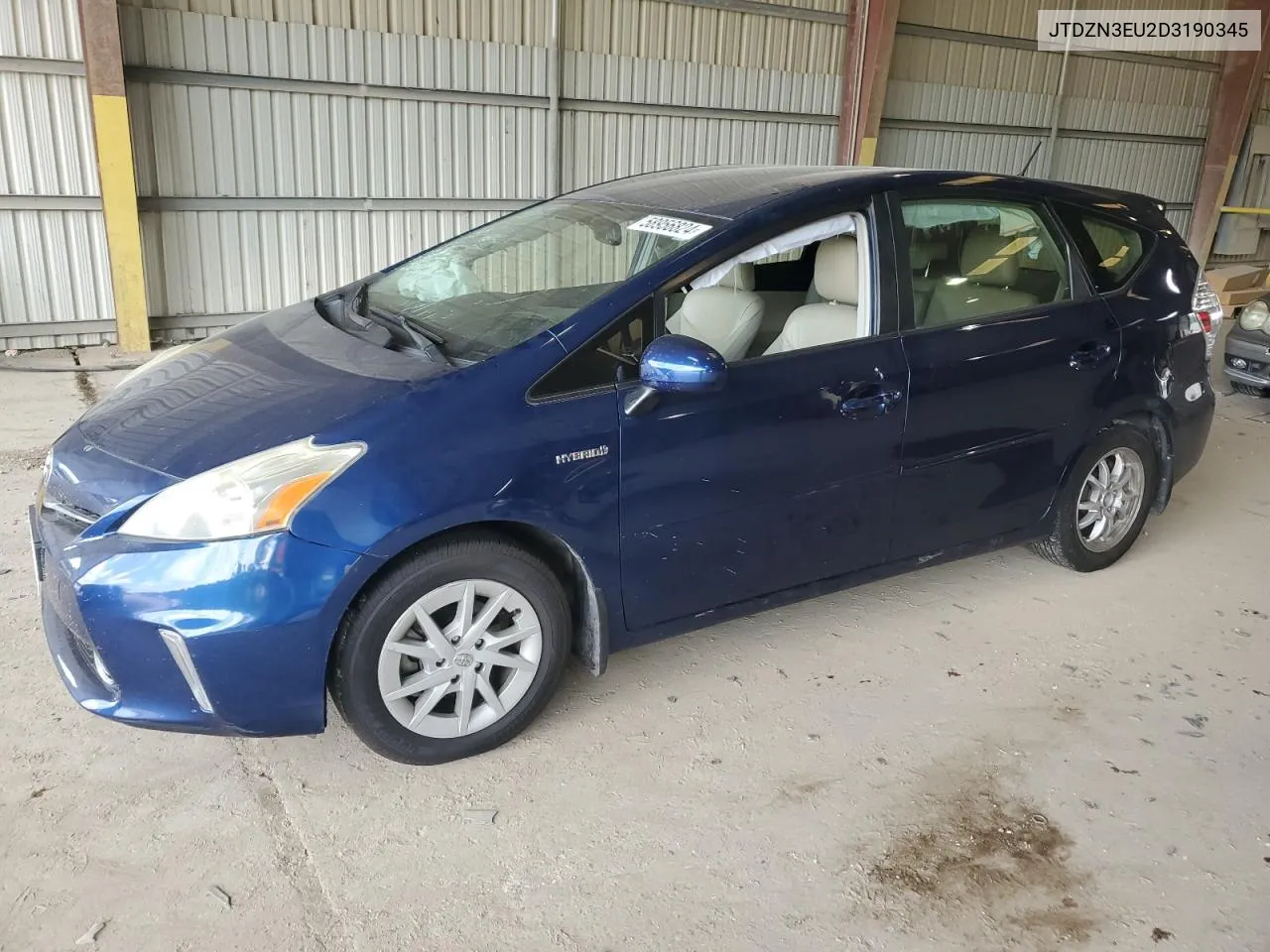 2013 Toyota Prius V VIN: JTDZN3EU2D3190345 Lot: 58956824