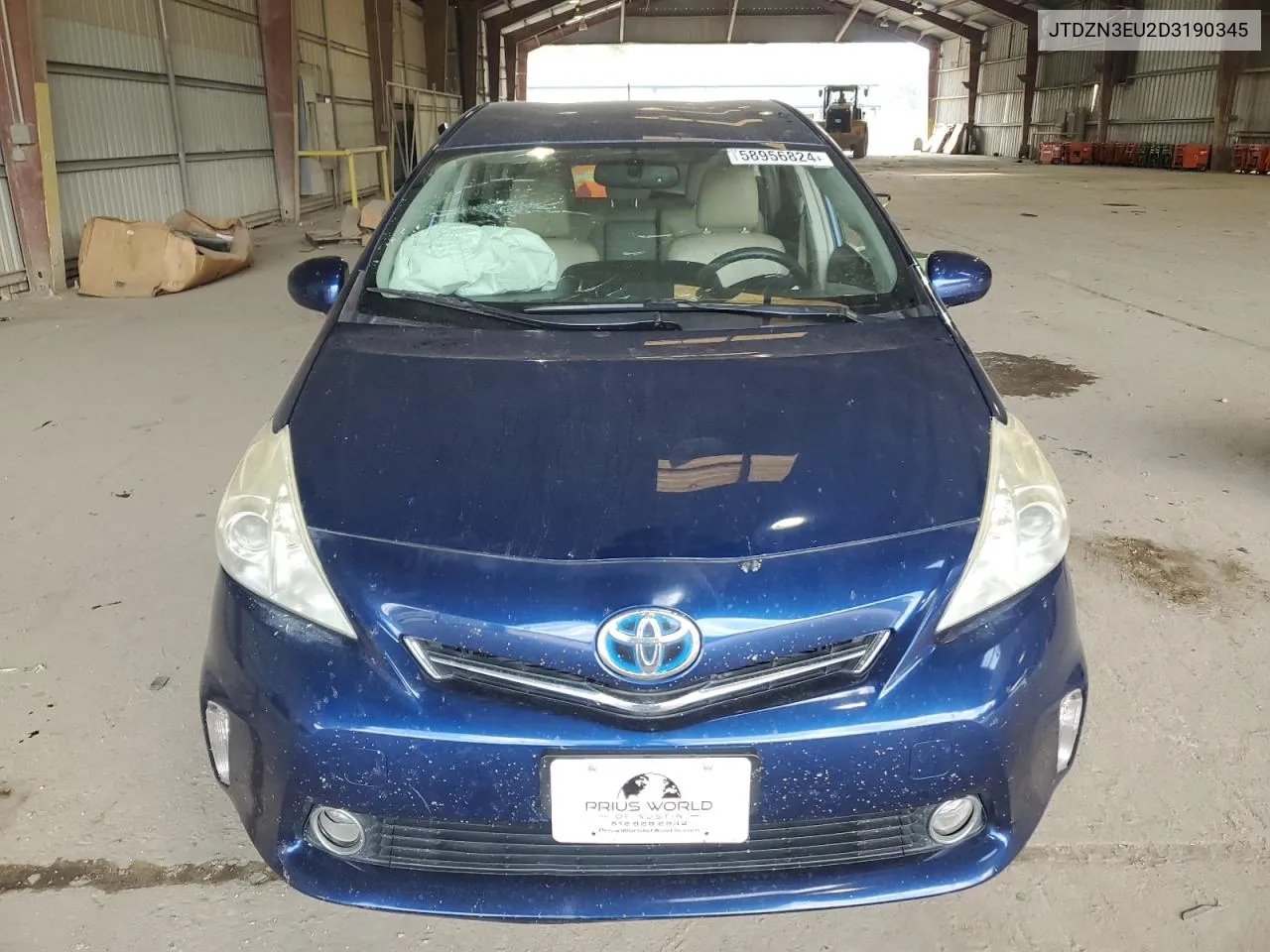 2013 Toyota Prius V VIN: JTDZN3EU2D3190345 Lot: 58956824