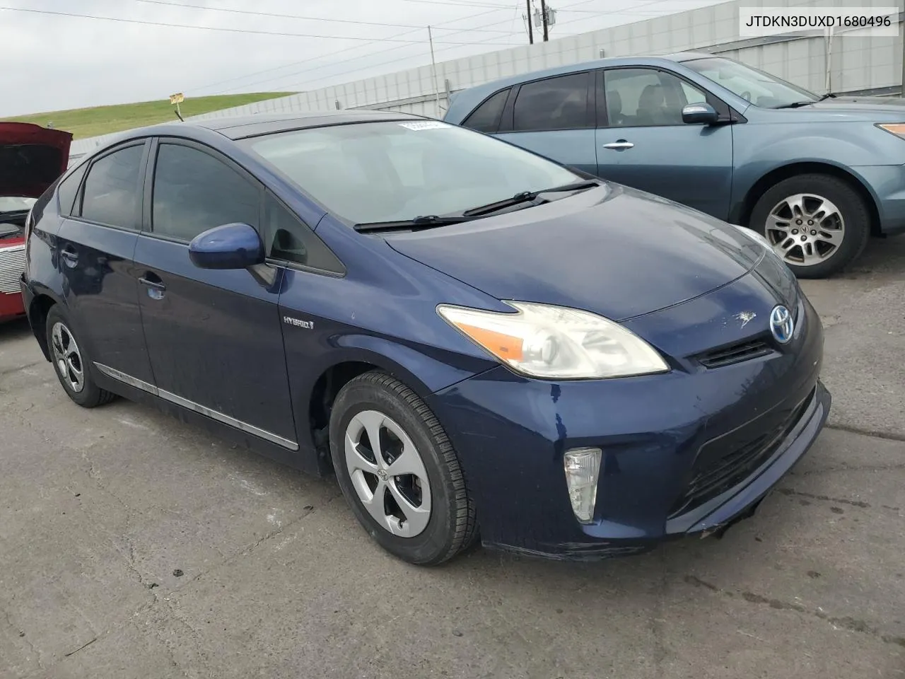 2013 Toyota Prius VIN: JTDKN3DUXD1680496 Lot: 59284434