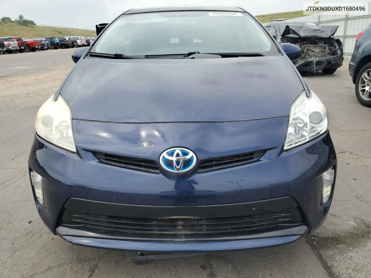 2013 Toyota Prius VIN: JTDKN3DUXD1680496 Lot: 59284434