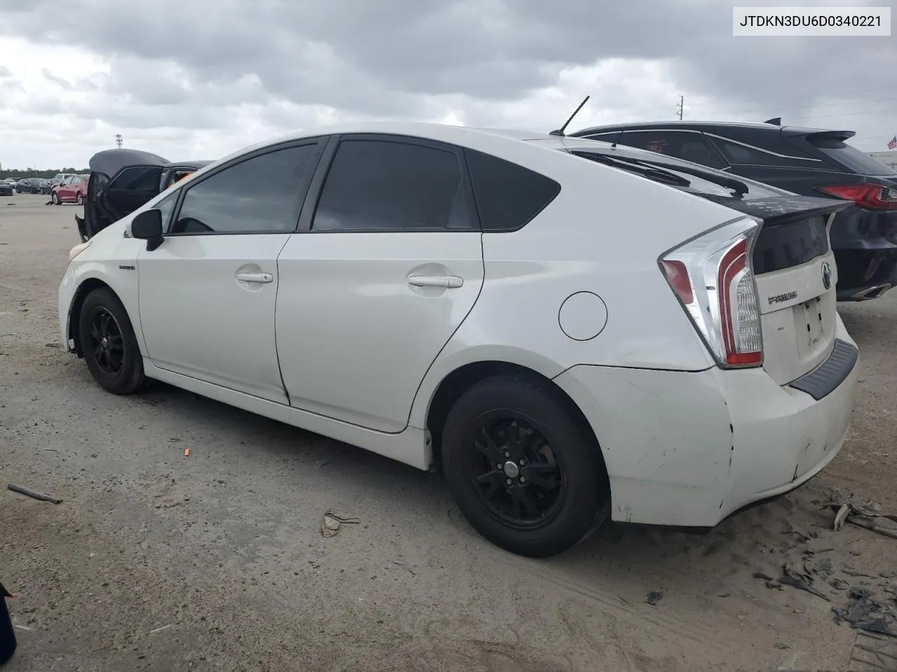 2013 Toyota Prius VIN: JTDKN3DU6D0340221 Lot: 59657874