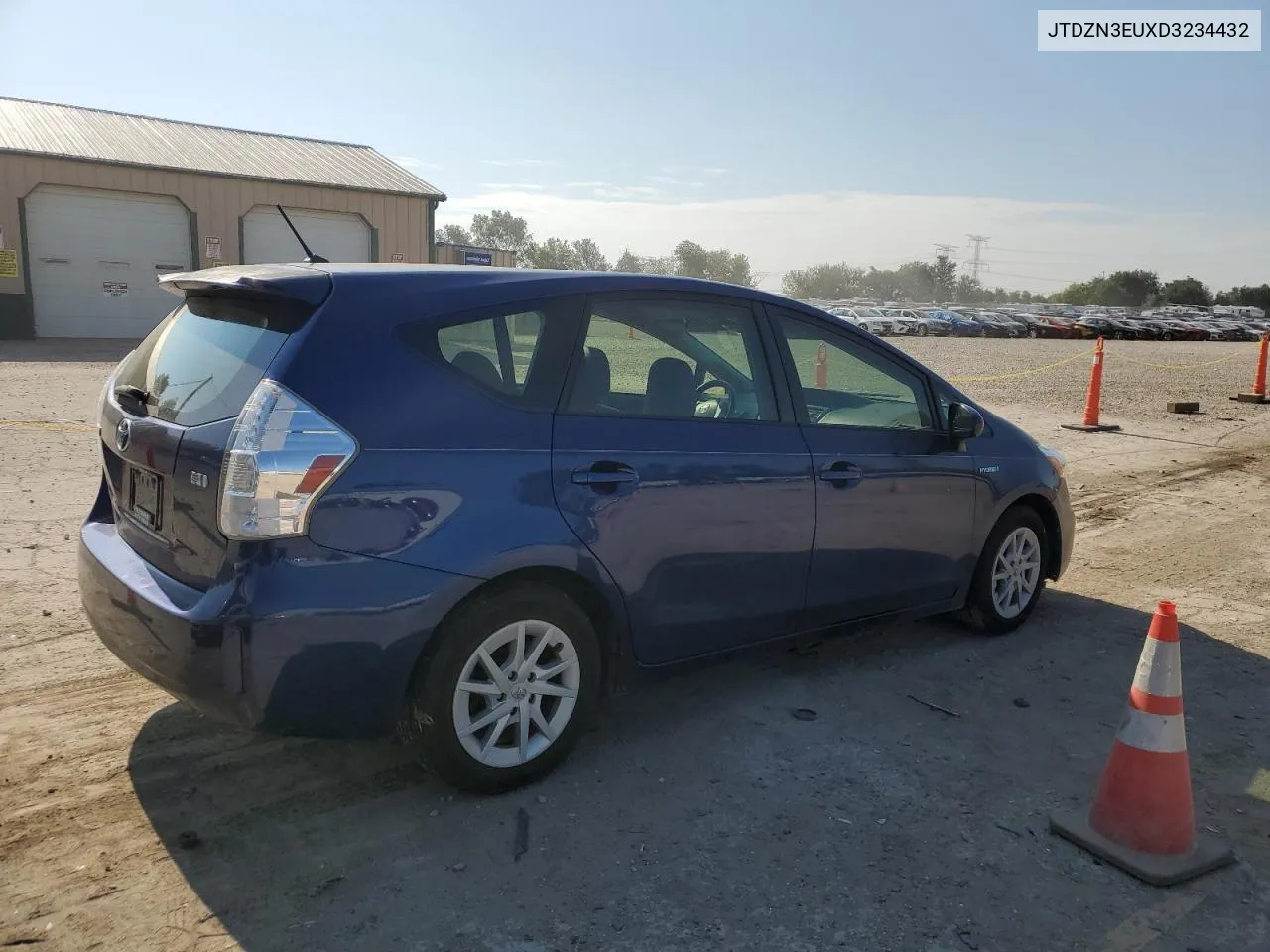 2013 Toyota Prius V VIN: JTDZN3EUXD3234432 Lot: 59754124