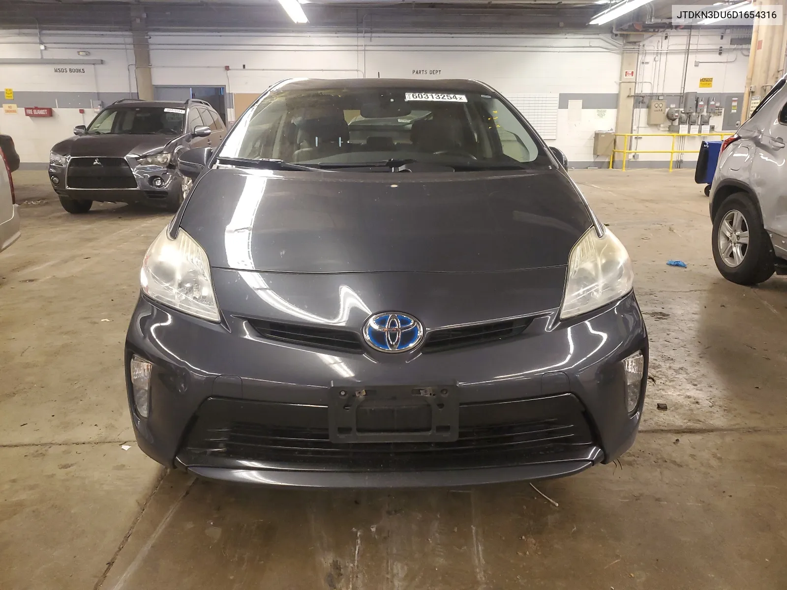 2013 Toyota Prius VIN: JTDKN3DU6D1654316 Lot: 60313254