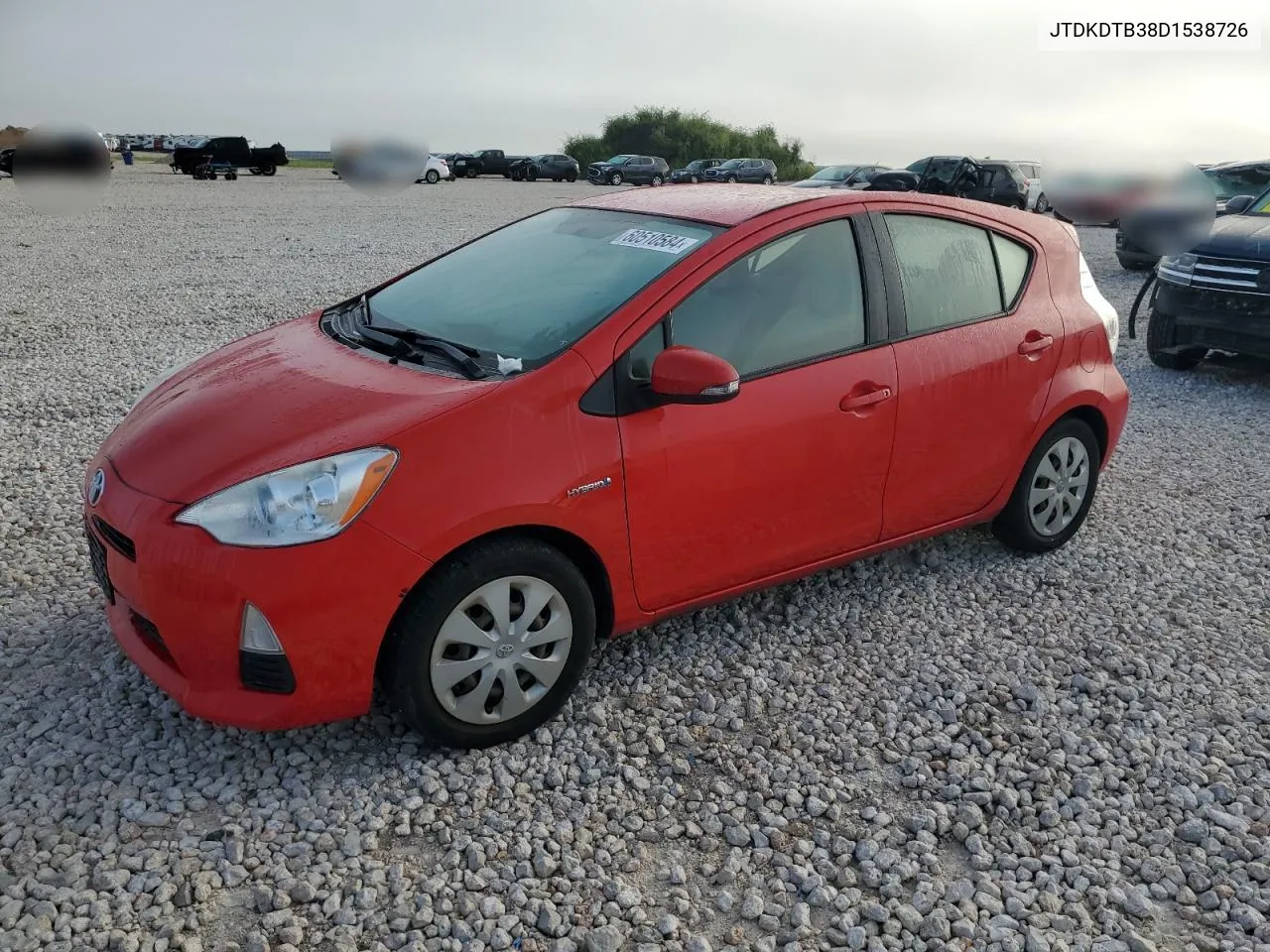 JTDKDTB38D1538726 2013 Toyota Prius C