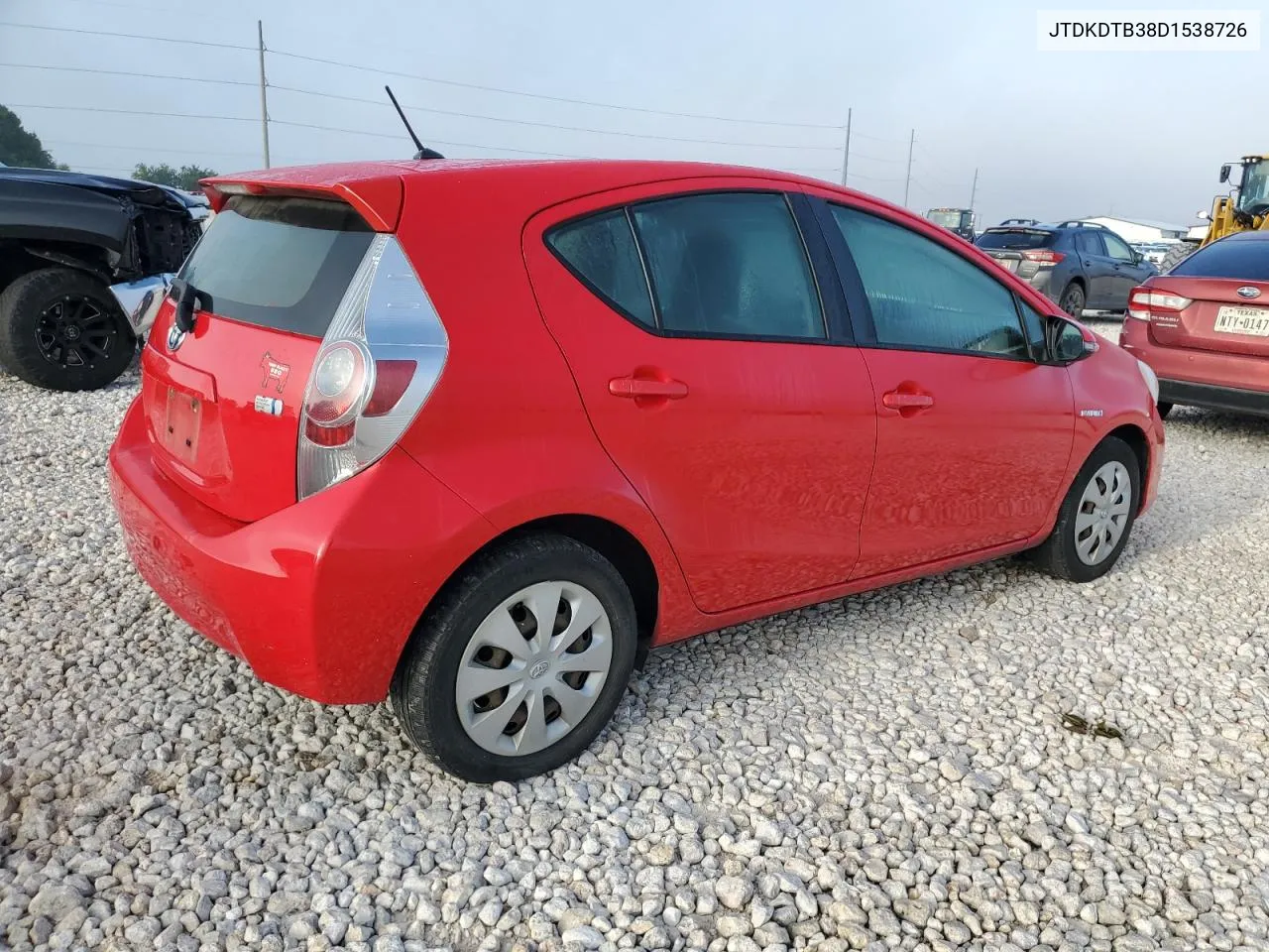 JTDKDTB38D1538726 2013 Toyota Prius C