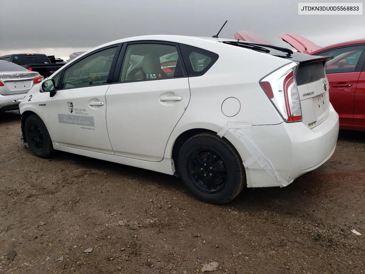 JTDKN3DU0D5568833 2013 Toyota Prius