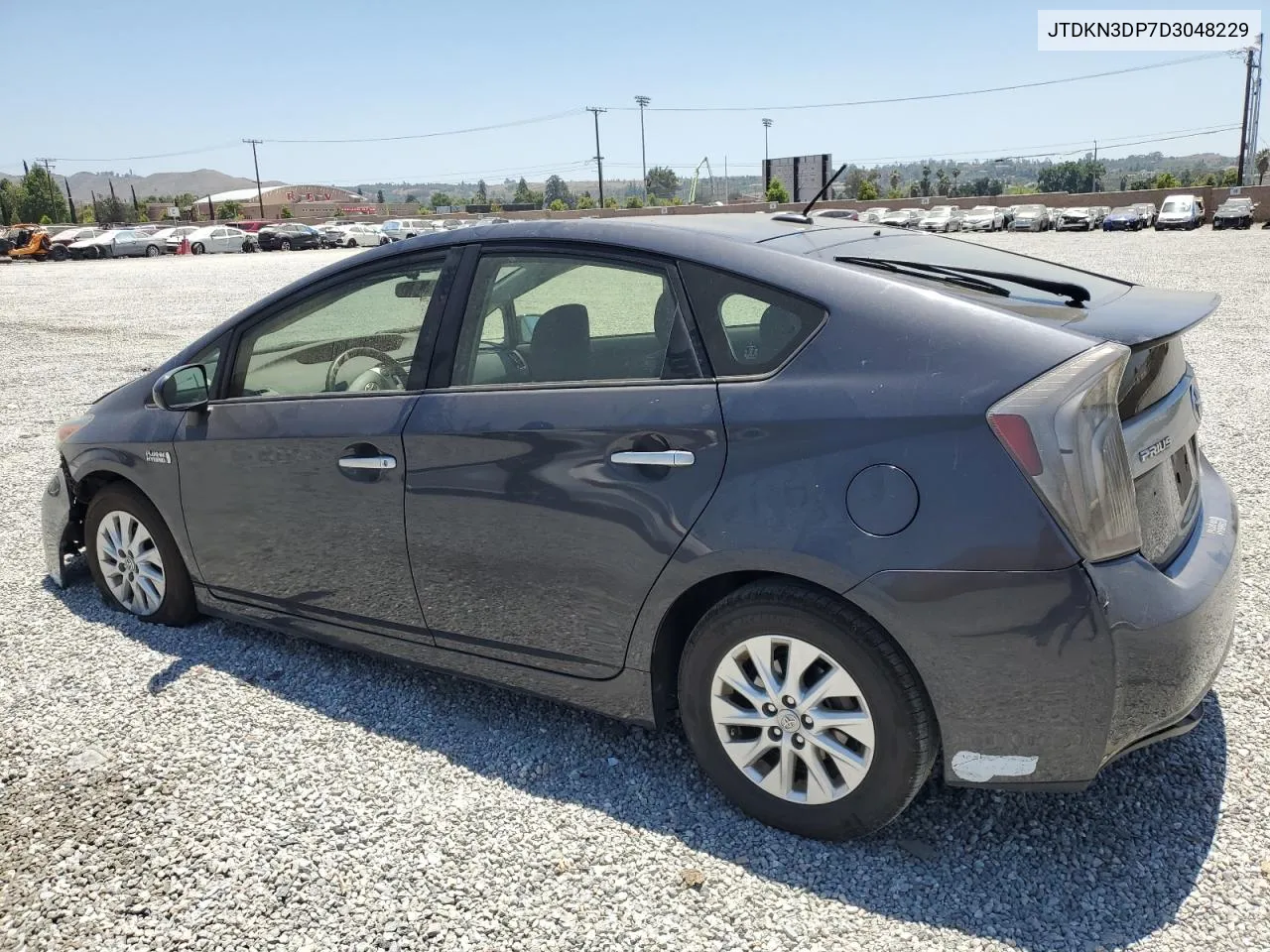 2013 Toyota Prius Plug-In VIN: JTDKN3DP7D3048229 Lot: 61168934