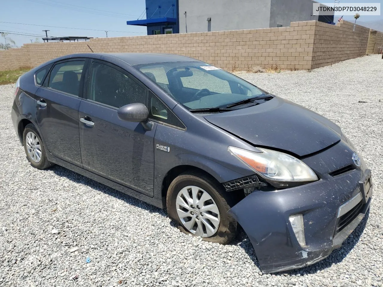 2013 Toyota Prius Plug-In VIN: JTDKN3DP7D3048229 Lot: 61168934