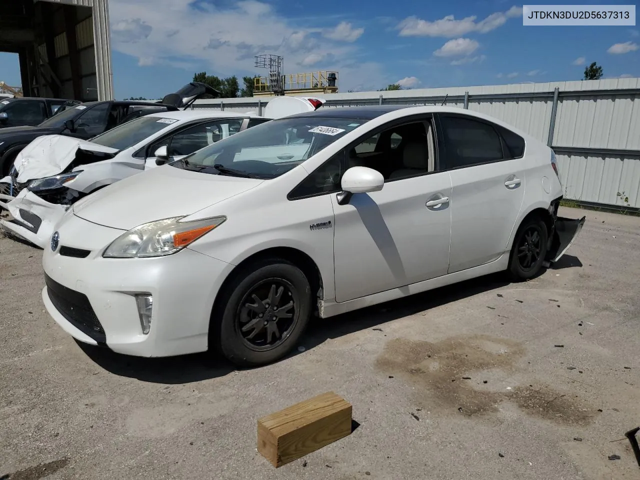 JTDKN3DU2D5637313 2013 Toyota Prius