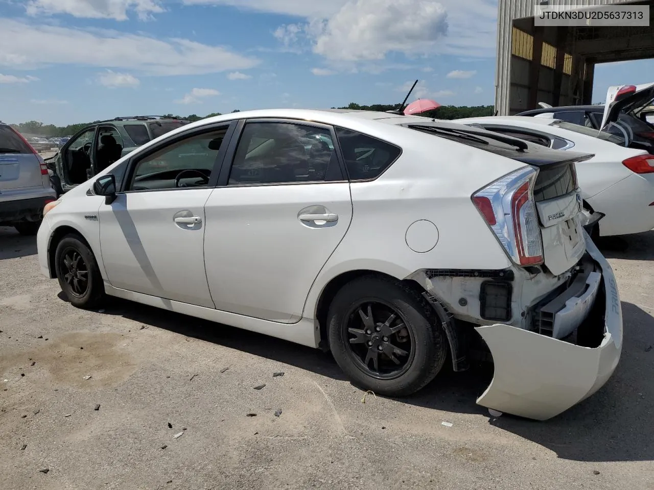 2013 Toyota Prius VIN: JTDKN3DU2D5637313 Lot: 61436664