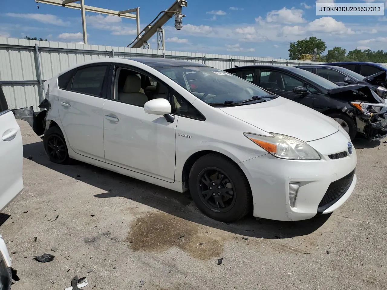 2013 Toyota Prius VIN: JTDKN3DU2D5637313 Lot: 61436664