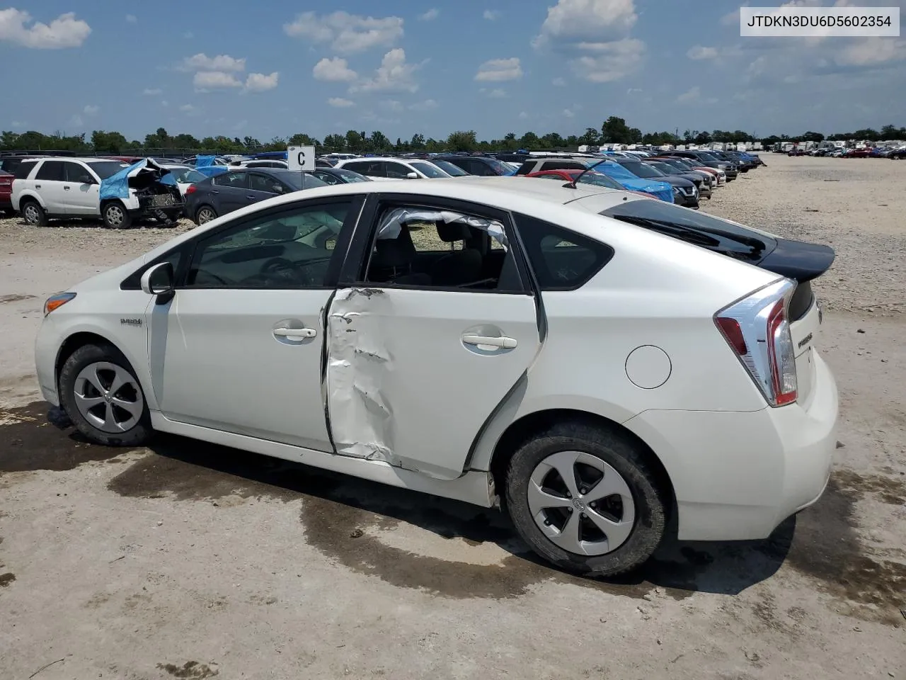 2013 Toyota Prius VIN: JTDKN3DU6D5602354 Lot: 61648854