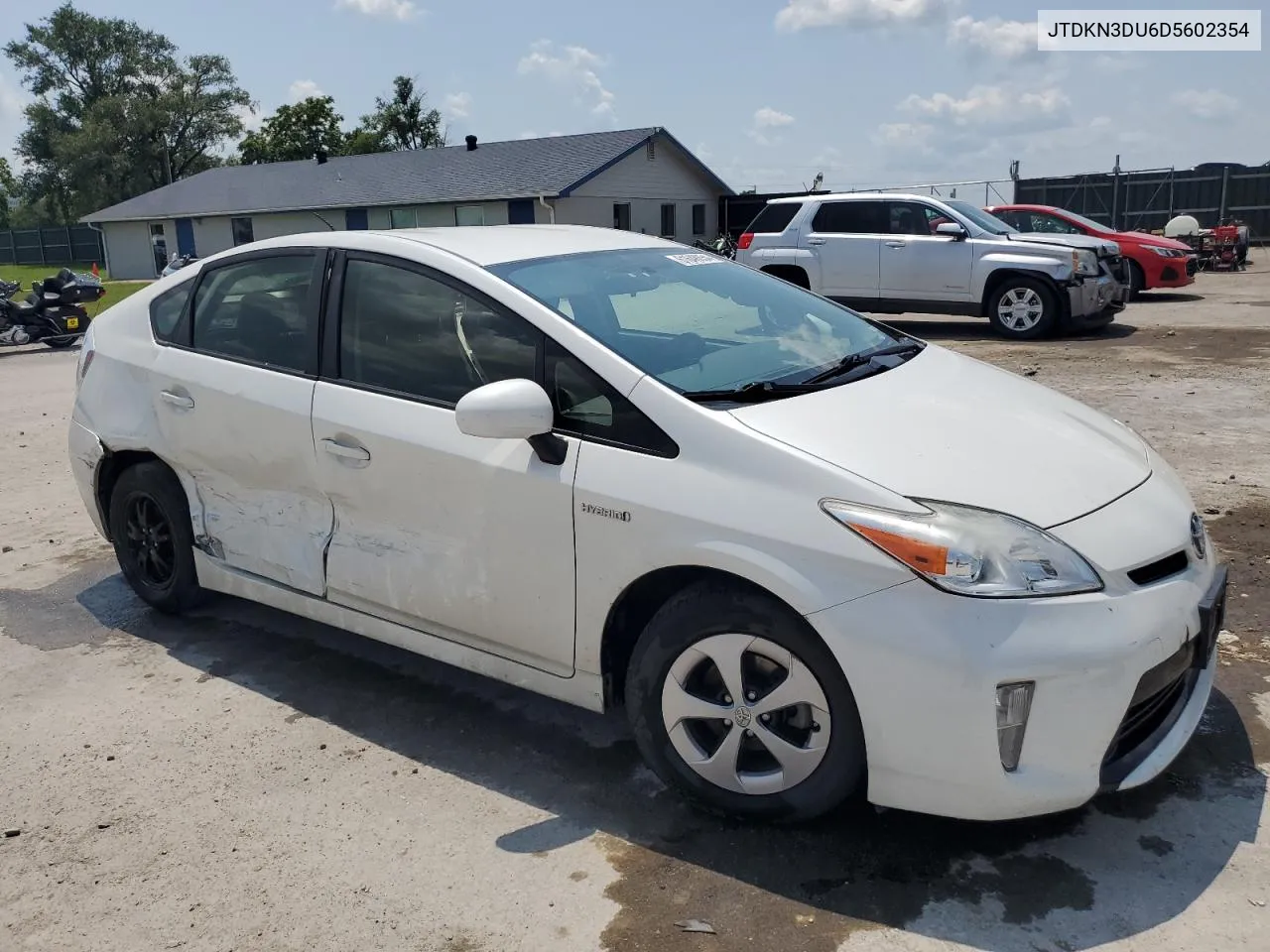 2013 Toyota Prius VIN: JTDKN3DU6D5602354 Lot: 61648854