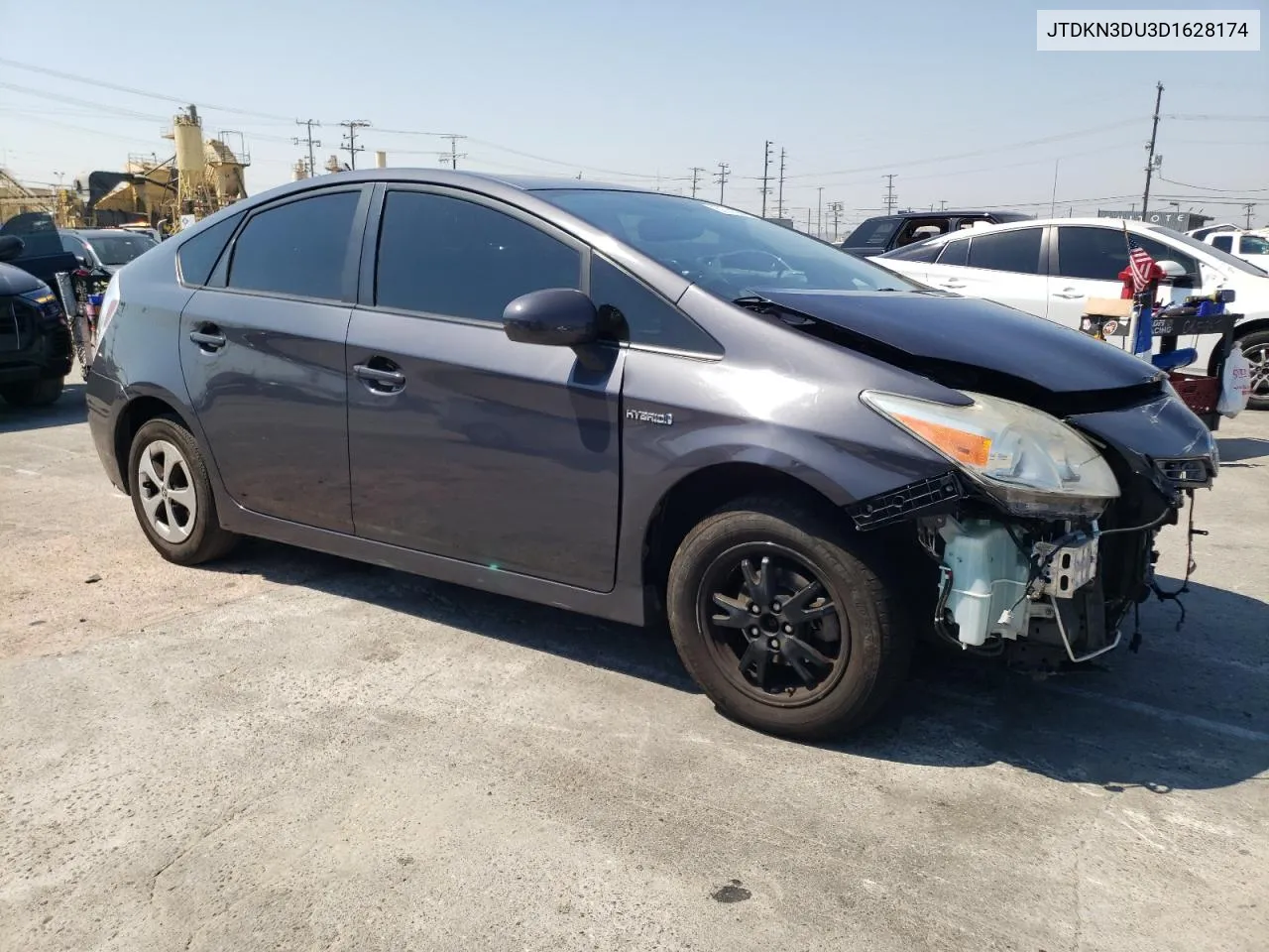 2013 Toyota Prius VIN: JTDKN3DU3D1628174 Lot: 62741984