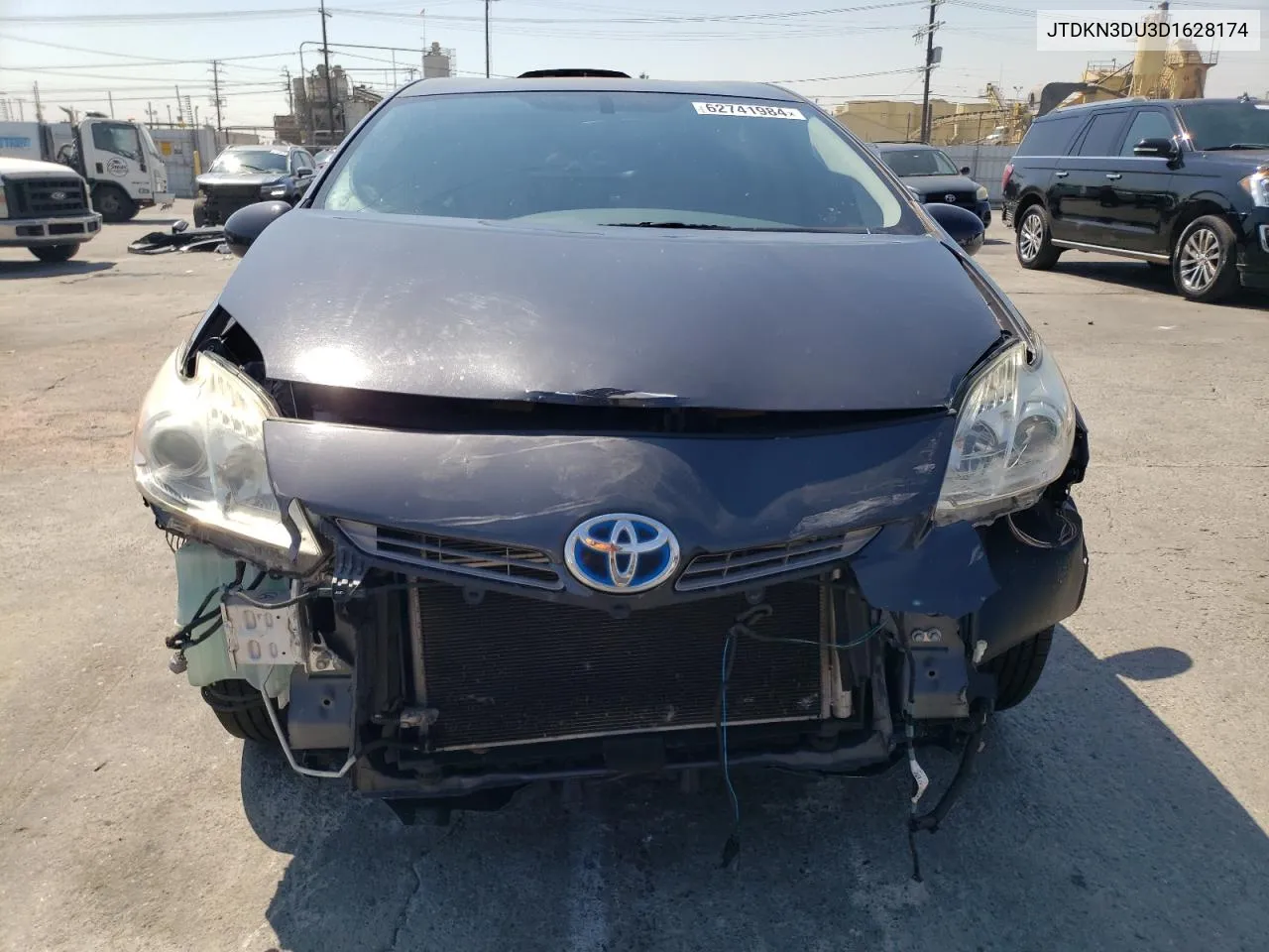 2013 Toyota Prius VIN: JTDKN3DU3D1628174 Lot: 62741984