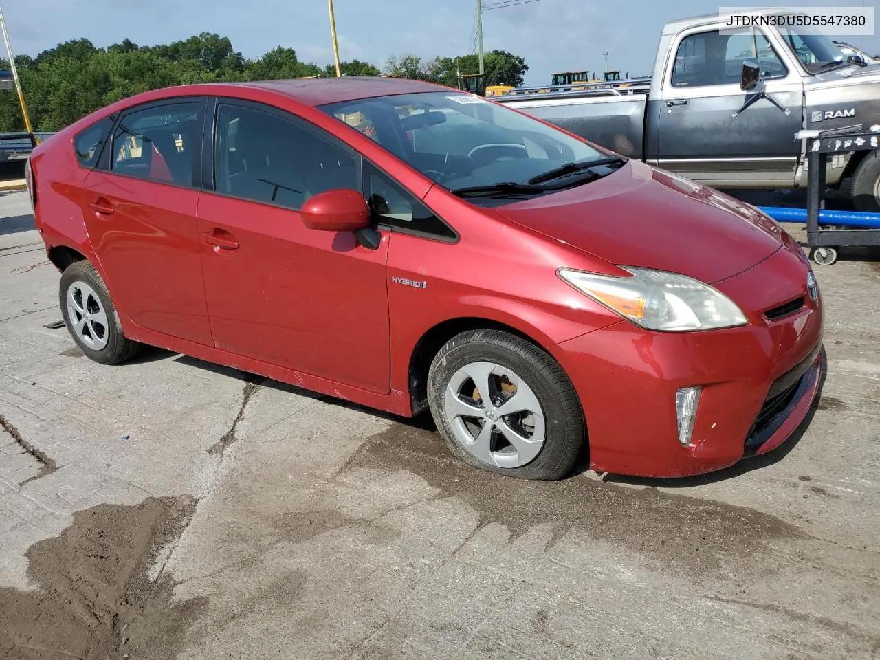 2013 Toyota Prius VIN: JTDKN3DU5D5547380 Lot: 62956144