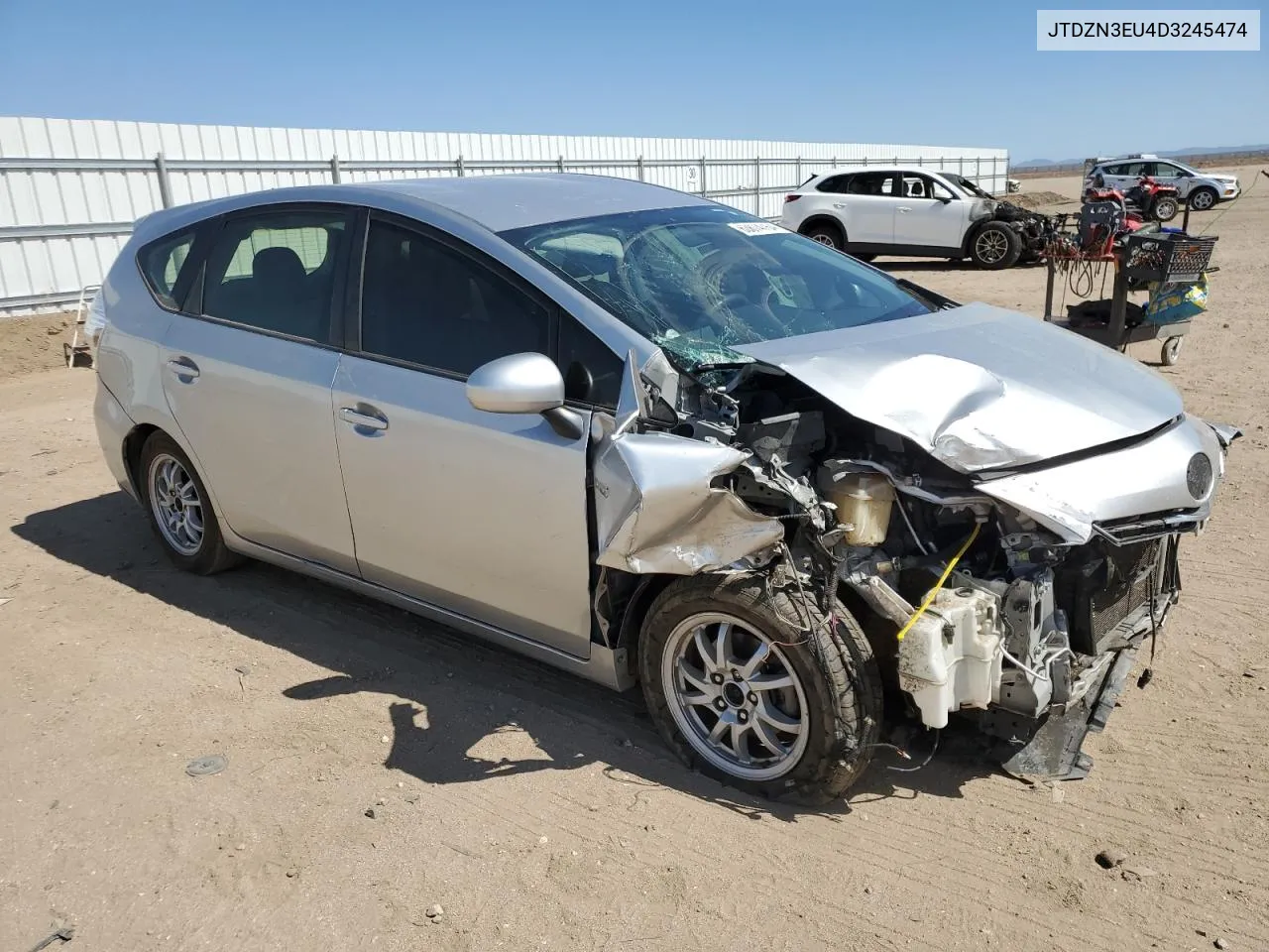 2013 Toyota Prius V VIN: JTDZN3EU4D3245474 Lot: 63874764