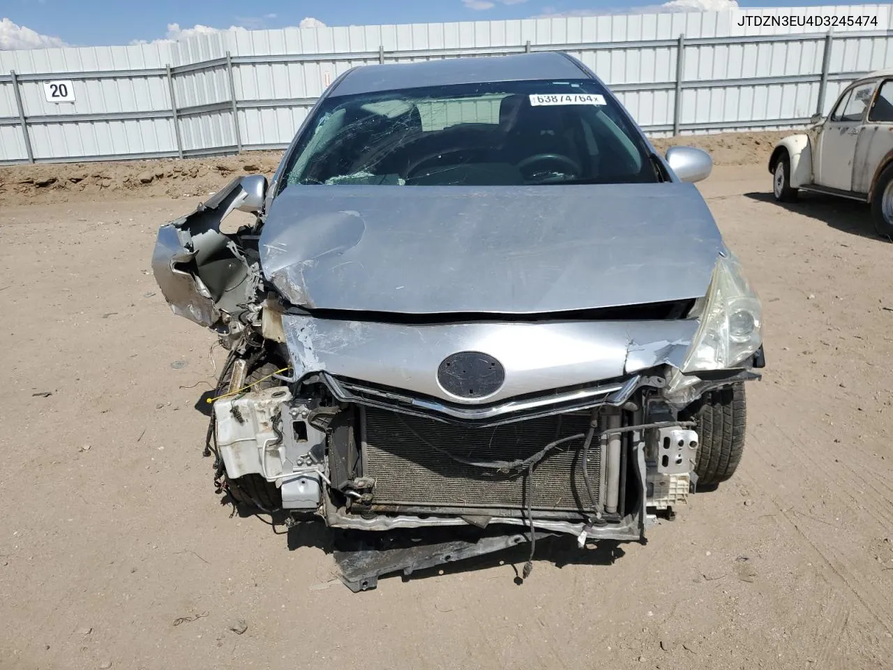 2013 Toyota Prius V VIN: JTDZN3EU4D3245474 Lot: 63874764