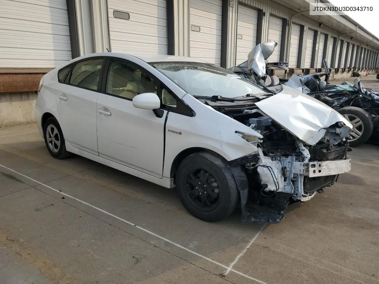 2013 Toyota Prius VIN: JTDKN3DU3D0343710 Lot: 64017484