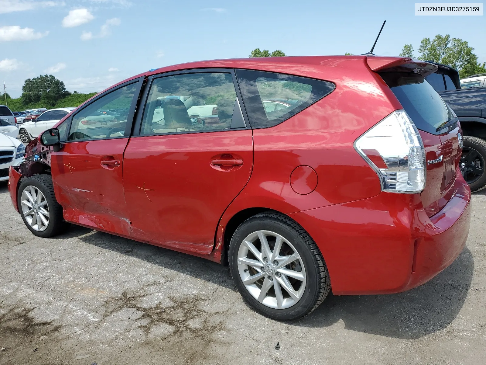 2013 Toyota Prius V VIN: JTDZN3EU3D3275159 Lot: 64070464