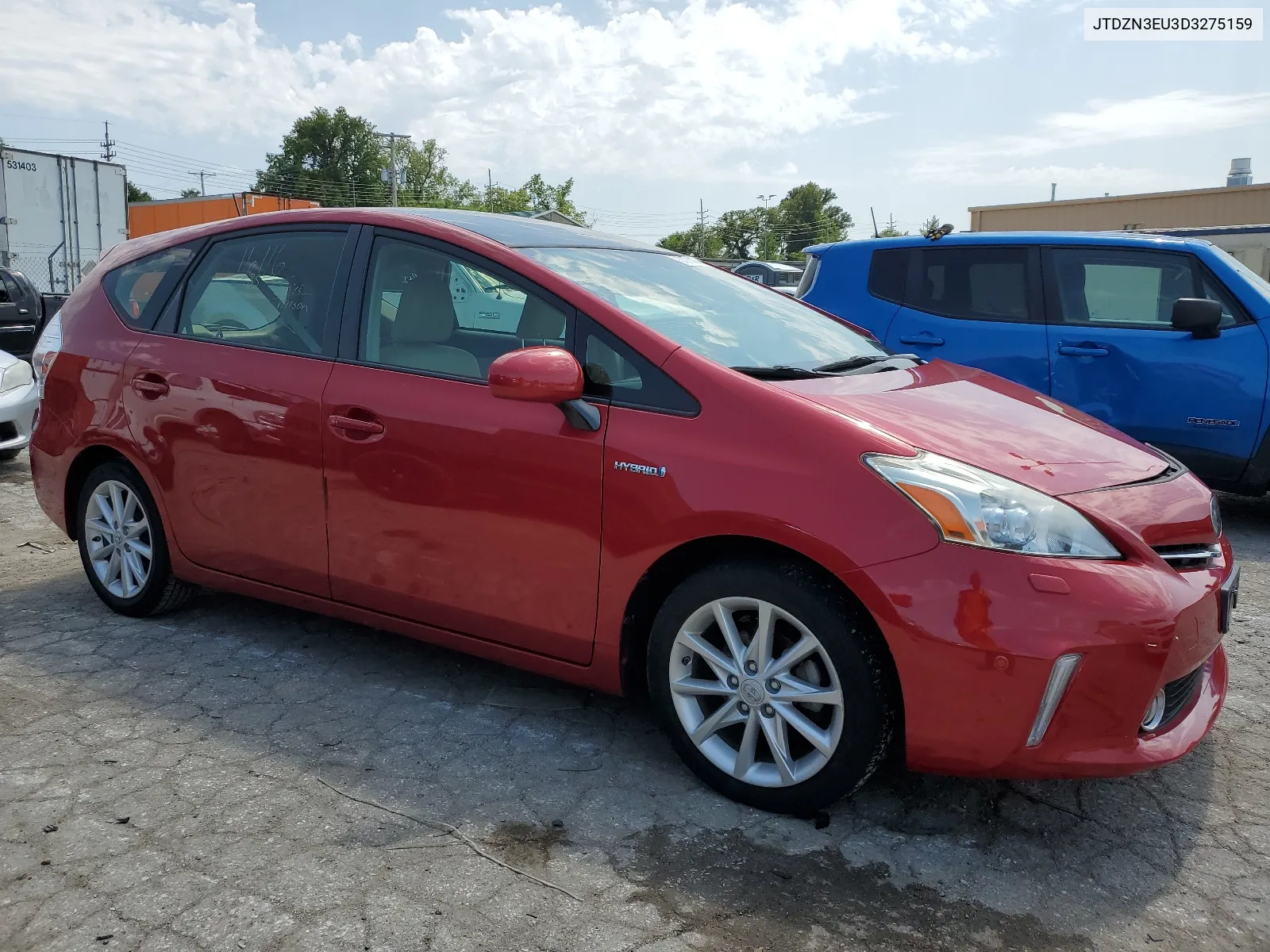 2013 Toyota Prius V VIN: JTDZN3EU3D3275159 Lot: 64070464