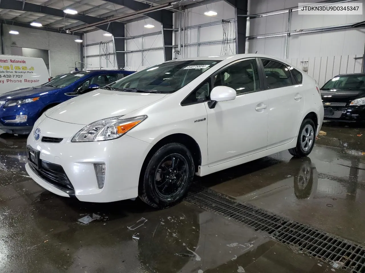 JTDKN3DU9D0345347 2013 Toyota Prius