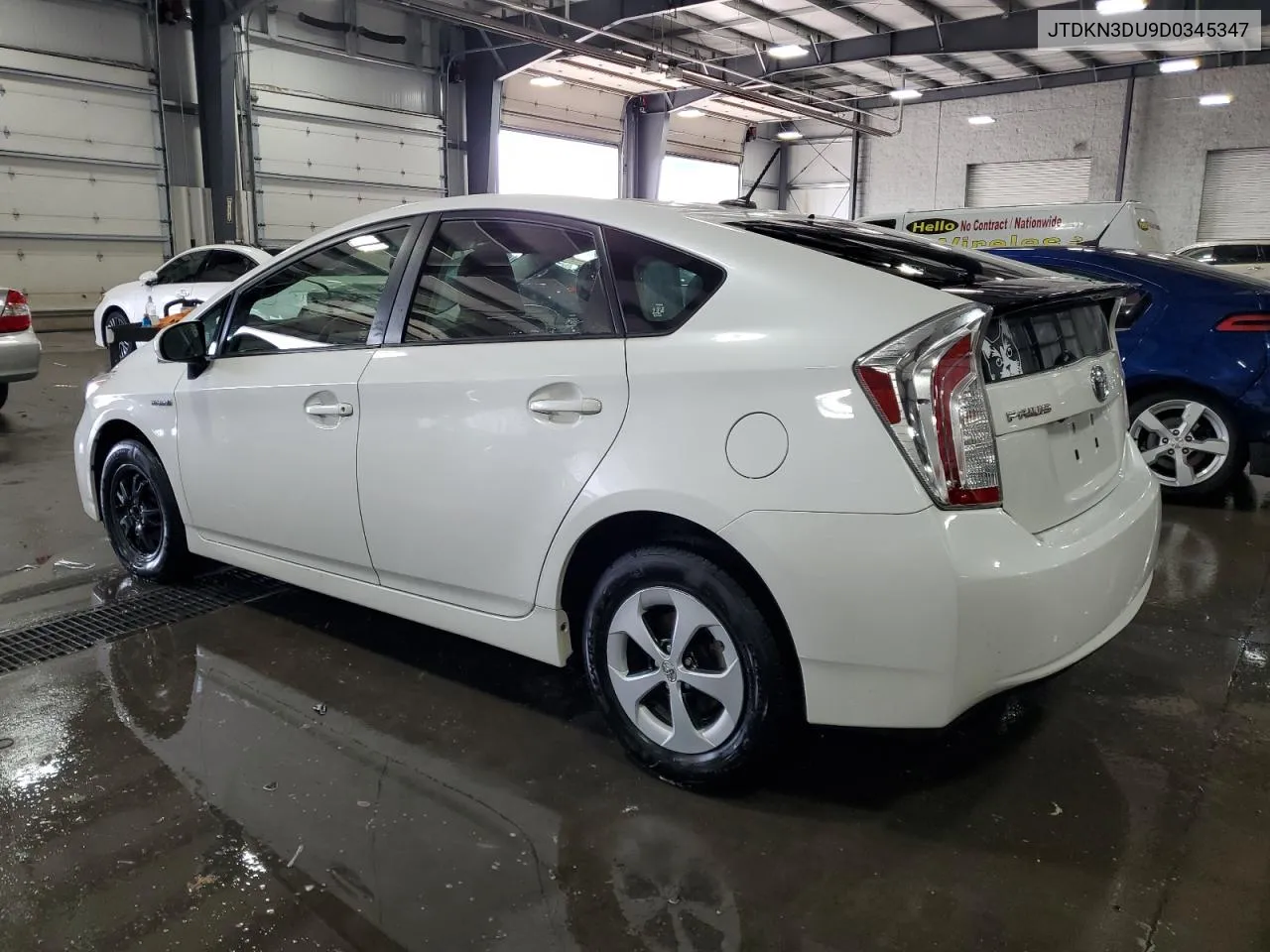 JTDKN3DU9D0345347 2013 Toyota Prius