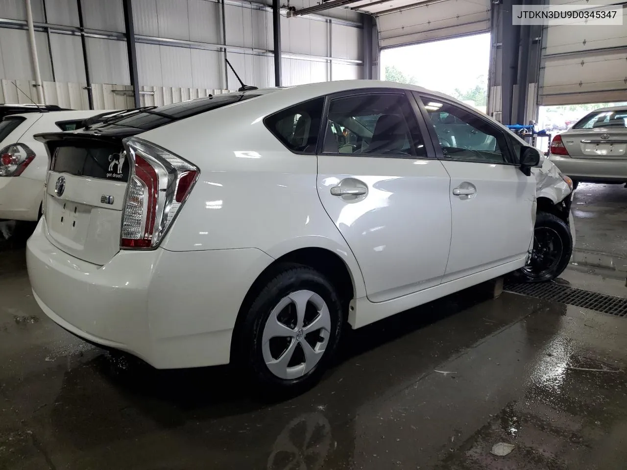 2013 Toyota Prius VIN: JTDKN3DU9D0345347 Lot: 64078804