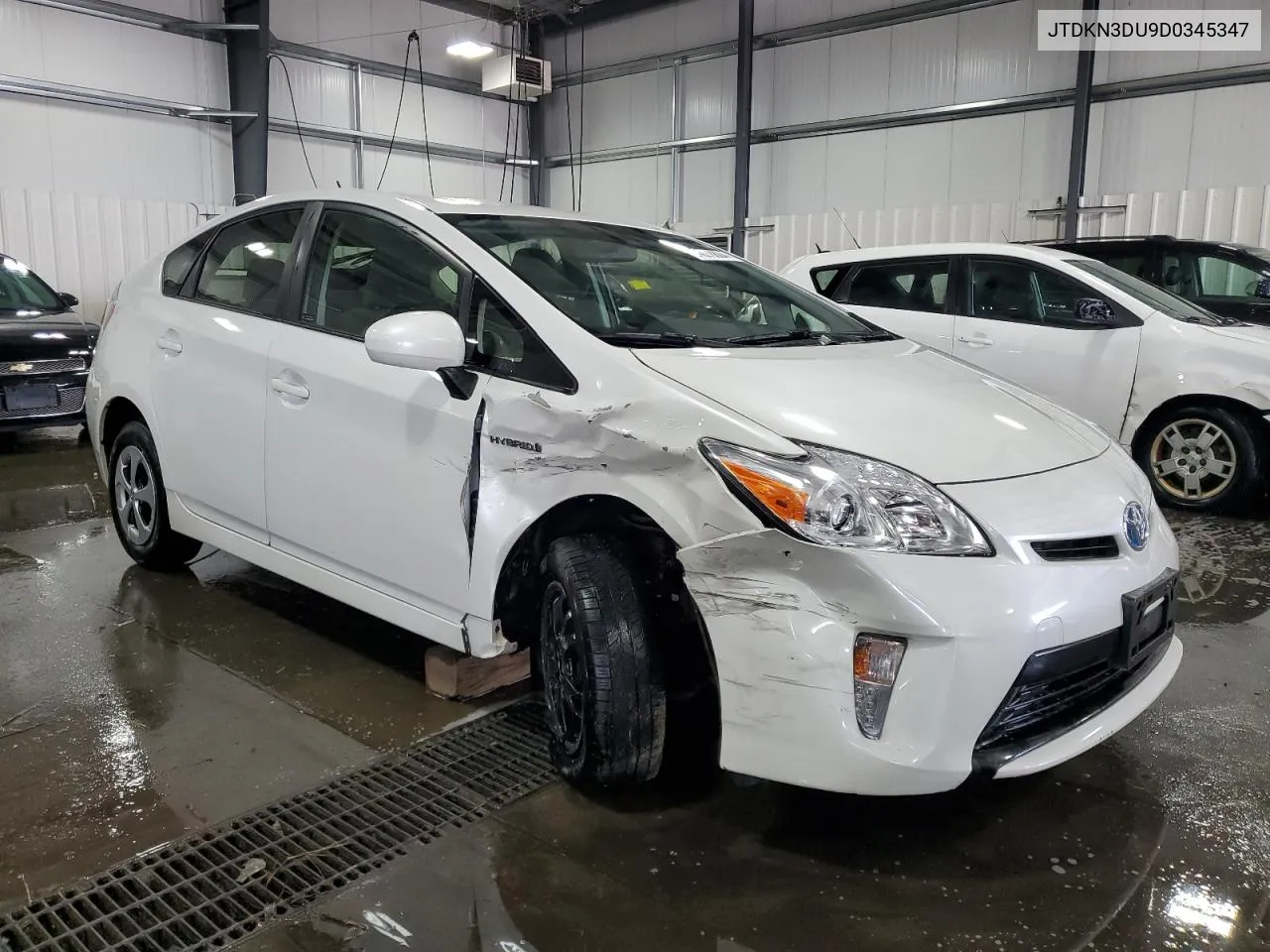 JTDKN3DU9D0345347 2013 Toyota Prius