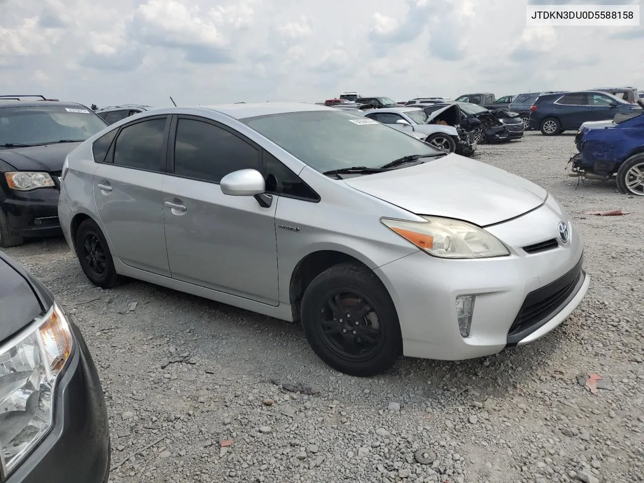 2013 Toyota Prius VIN: JTDKN3DU0D5588158 Lot: 64354574