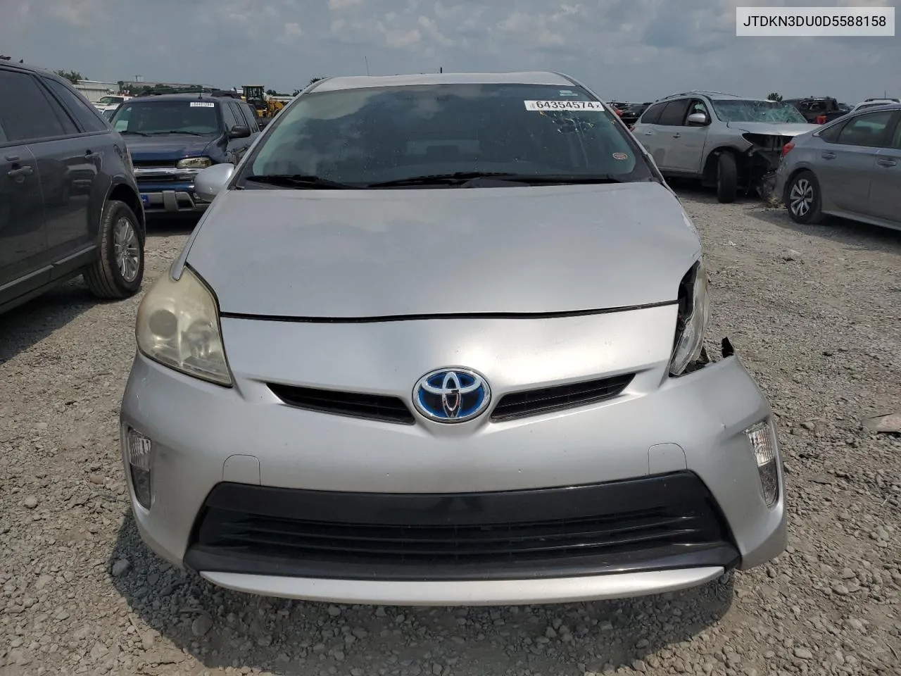 2013 Toyota Prius VIN: JTDKN3DU0D5588158 Lot: 64354574