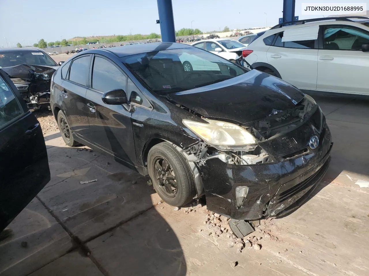 2013 Toyota Prius VIN: JTDKN3DU2D1688995 Lot: 64423014