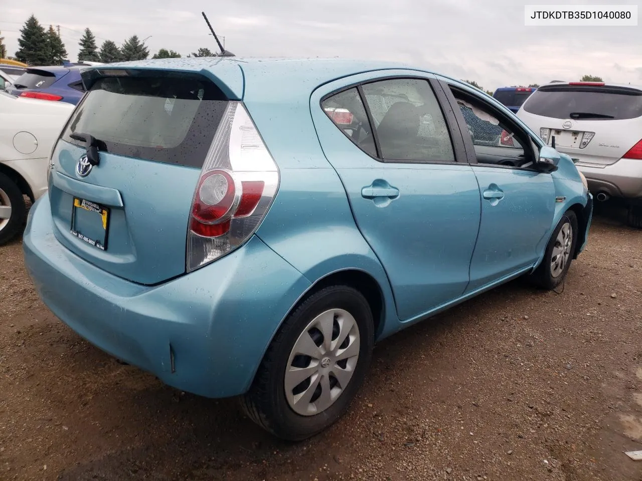 JTDKDTB35D1040080 2013 Toyota Prius C