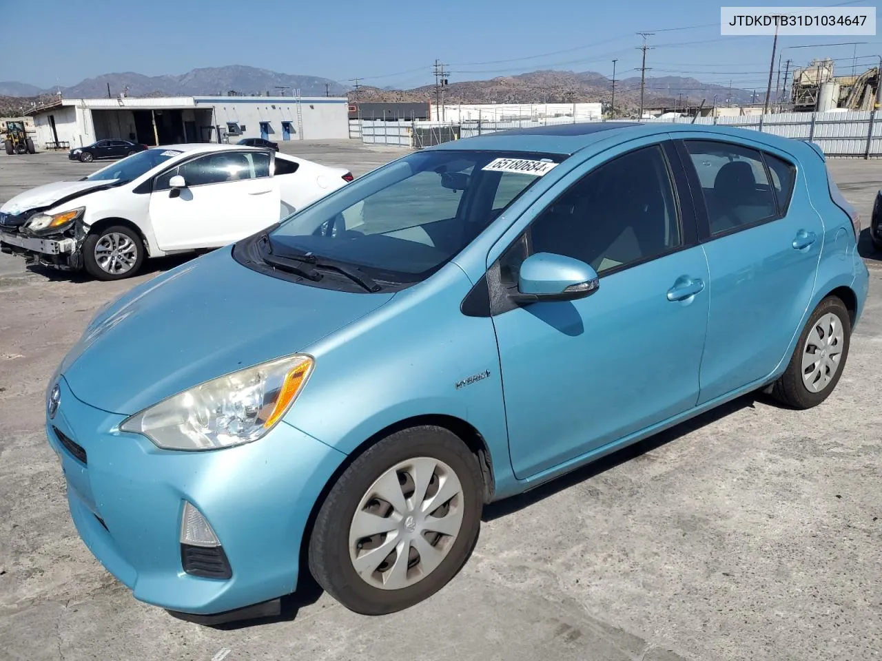 JTDKDTB31D1034647 2013 Toyota Prius C